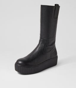 UDID DJ BLACK BLACK SOLE LEATHER