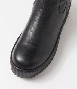 UDID DJ BLACK BLACK SOLE LEATHER