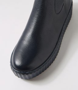 UDID DJ NAVY NAVY SOLE LEATHER