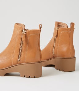 UMEE DJ DK TAN TAN SOLE LEATHER