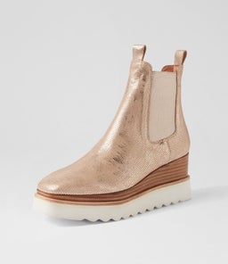 WINGATE DJ PLATINO NAT&WHITE CUT LEATHER SOLE