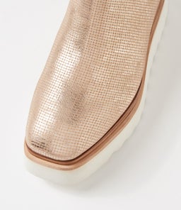 WINGATE DJ PLATINO NAT&WHITE CUT LEATHER SOLE