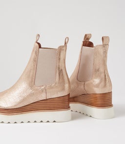 WINGATE DJ PLATINO NAT&WHITE CUT LEATHER SOLE