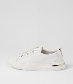 WILKES DJ WHITE WHITE SOLE LEATHER