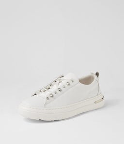 WILKES DJ WHITE WHITE SOLE LEATHER