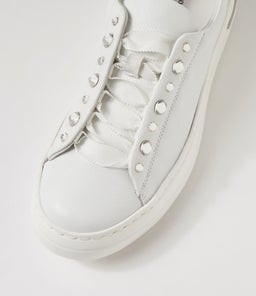 WILKES DJ WHITE WHITE SOLE LEATHER