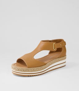 AYERS DJ DK TAN LEATHER