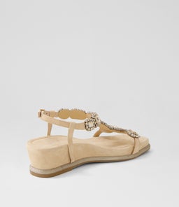 AREZZO DJ LATTE SUEDE JEWELS