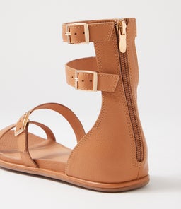 BRAN DJ DK TAN LEATHER