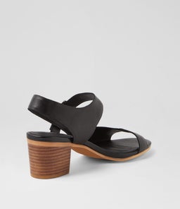 BUFFALO DJ BLACK NATURAL HEEL LEATHER