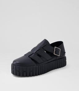 BRISTOLS DJ BLACK BLACK SOLE LEATHER