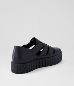 BRISTOLS DJ BLACK BLACK SOLE LEATHER