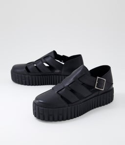 BRISTOLS DJ BLACK BLACK SOLE LEATHER