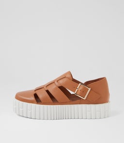 BRISTOLS DJ DK TAN WHITE SOLE LEATHER