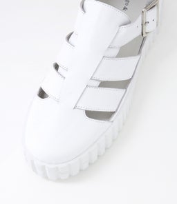 BRISTOLS DJ WHITE WHITE SOLE LEATHER