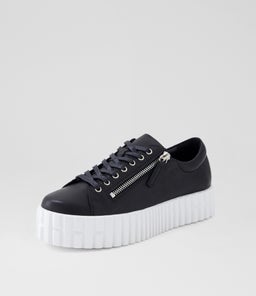 BONGOE DJ BLACK WHITE SOLE LEATHER
