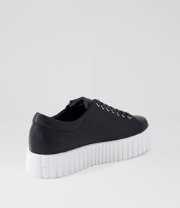 BONGOE DJ BLACK WHITE SOLE LEATHER
