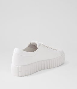 BONGOE DJ WHITE WHITE SOLE LEATHER