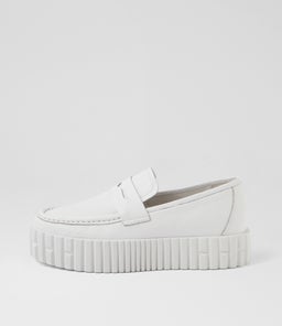 BRIELLAH DJ WHITE WHITE SOLE LEATHER