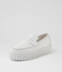BRIELLAH DJ WHITE WHITE SOLE LEATHER