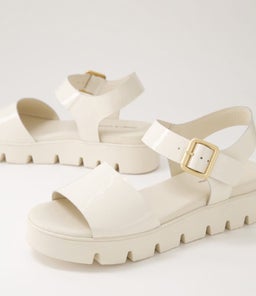 BABELS DJ IVORY IVORY SOLE PATENT LEATHER