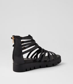 BRIANAT DJ BLACK BLACK SOLE LEATHER