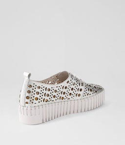 BELARUS DJ SILVER WHITE SOLE LEATHER