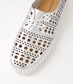 BELARUS DJ SILVER WHITE SOLE LEATHER