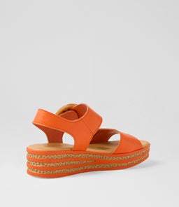 CUBBIE DJ NEW ORANGE LEATHER