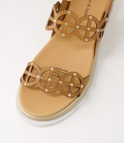 CAROLA DJ TAN LEATHER