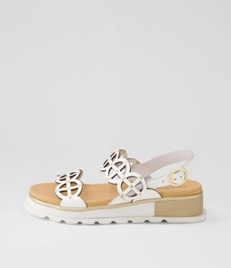 CAROLA DJ WHITE LEATHER