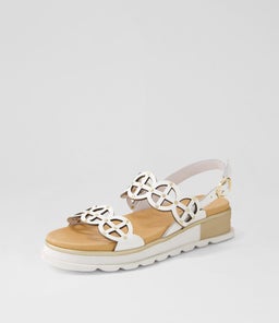CAROLA DJ WHITE LEATHER