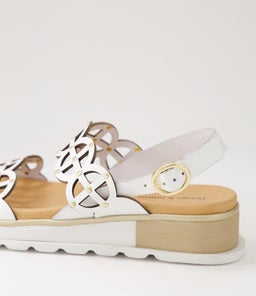 CAROLA DJ WHITE LEATHER