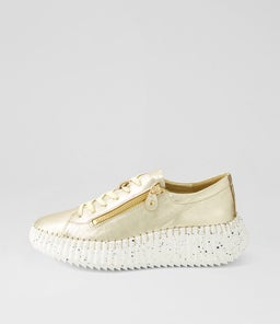 CANDIEY DJ PALE GOLD LEATHER