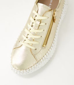 CANDIEY DJ PALE GOLD LEATHER