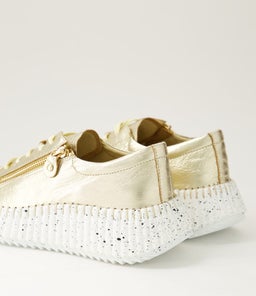 CANDIEY DJ PALE GOLD LEATHER