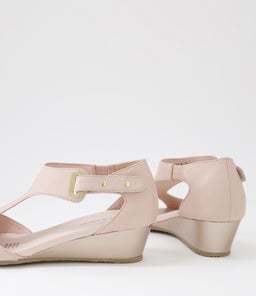 DEVALE DJ ROSE ROSE GOLD HEEL LEATHER