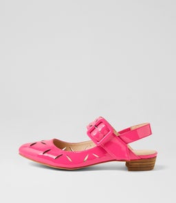 ENTLE DJ HOT PINK PATENT LEATHER