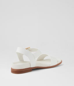ELISSAY DJ WHITE LEATHER
