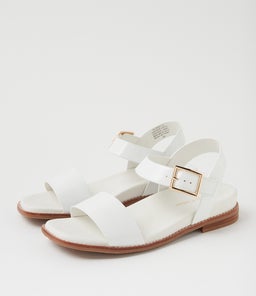 ELISSAY DJ WHITE LEATHER