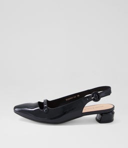 FRANNEY DJ BLACK PATENT LEATHER