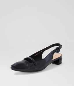 FRANNEY DJ BLACK PATENT LEATHER