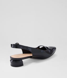 FRANNEY DJ BLACK PATENT LEATHER