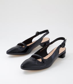 FRANNEY DJ BLACK PATENT LEATHER