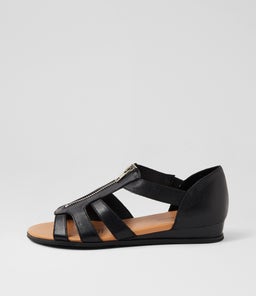 HAGAN DJ BLACK LEATHER