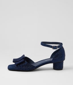 HALDENS DJ NAVY NAVY JEWELS SUEDE