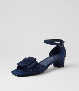 HALDENS DJ NAVY NAVY JEWELS SUEDE