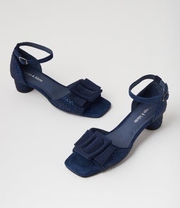 HALDENS DJ NAVY NAVY JEWELS SUEDE
