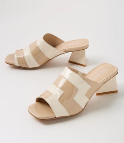 IBBYS DJ IVORY CAFE PATENT LEATHER