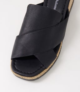 IDAHON DJ BLACK LEATHER